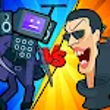Merge War Skibidi Vs Camera Premium APK 2025