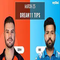 Srh Vs Mi Dream11 Best Team